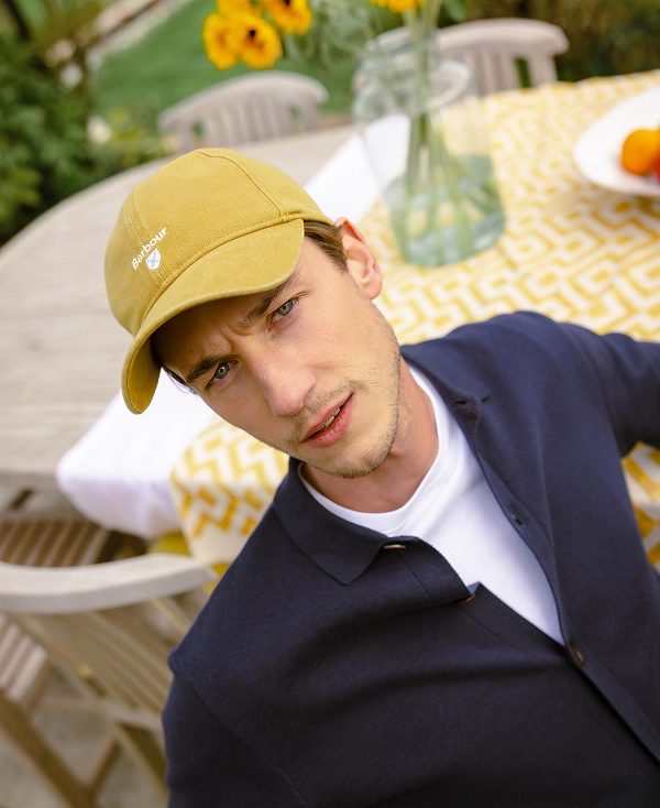 Barbour Cascade Sports Cap κίτρινα | BABO88979