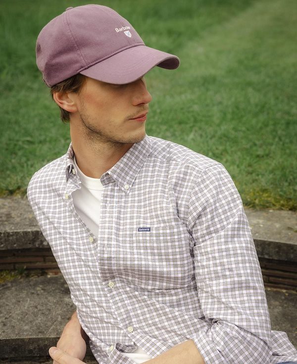 Barbour Cascade Sports Cap μωβ | BABO88980