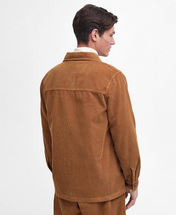 Barbour Casswell Overshirt καφε | BABO87678