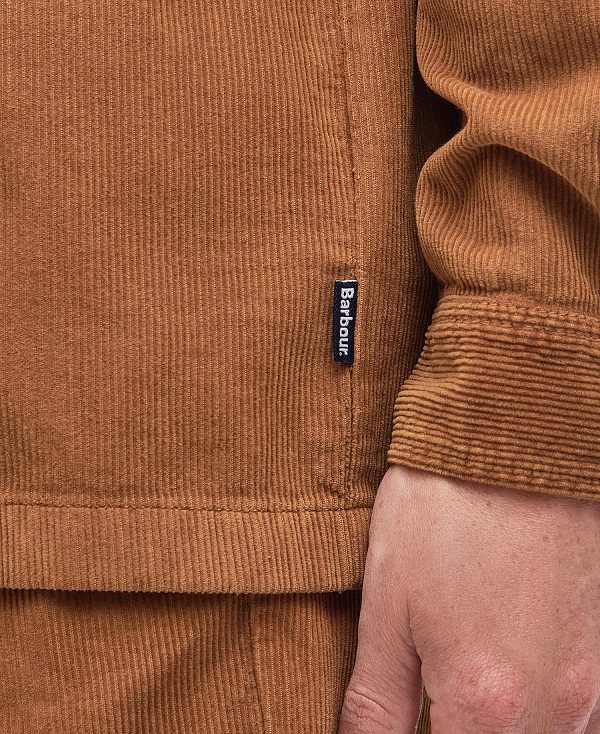 Barbour Casswell Overshirt καφε | BABO87678