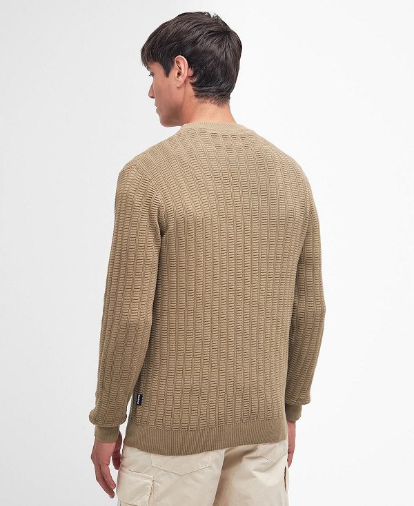 Barbour Cathil Crew Neck Jumper σκουρο μπλε | BABO88616