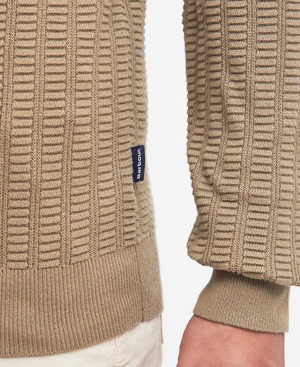 Barbour Cathil Crew Neck Jumper σκουρο μπλε | BABO88616
