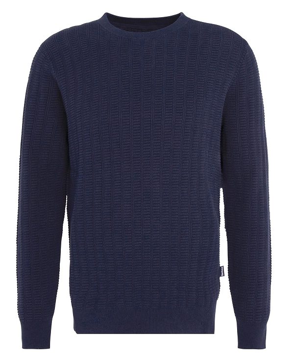 Barbour Chathil Crew Neck Jumper γκρι | BABO88614