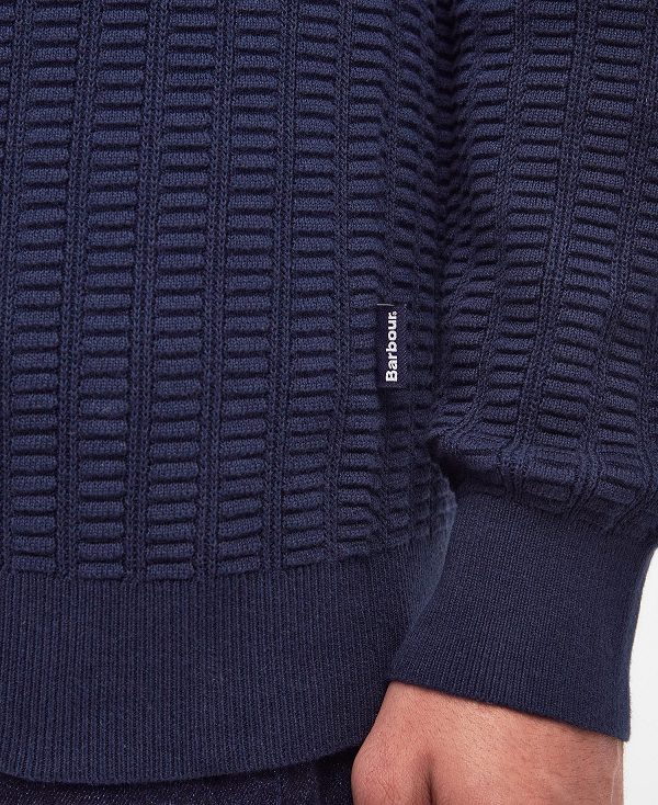 Barbour Chathil Crew Neck Jumper γκρι | BABO88614