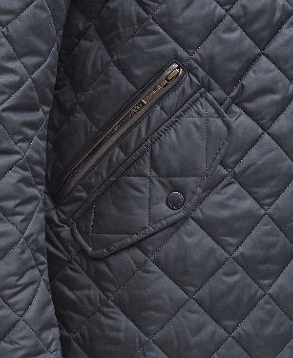 Barbour Chelsea Sportsquilt Jacket σκουρο μπλε | BABO87319