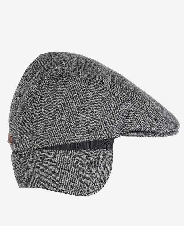 Barbour Cheviot Flat Cap σκούρο πρασινο | BABO89010