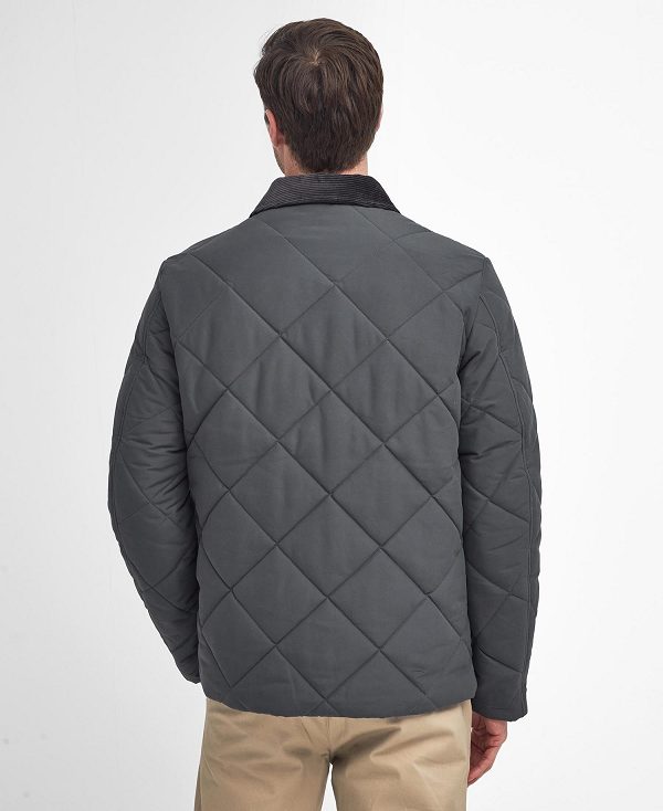 Barbour City Chelsea Quilted Jacket βαθυ γκρι | BABO87376