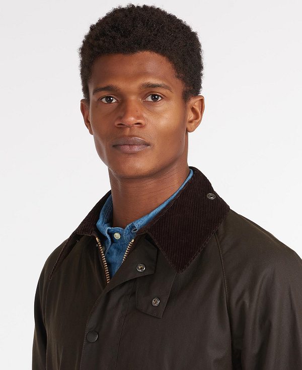 Barbour Classic Bedale® Waxed Jacket Ελιά | BABO87215