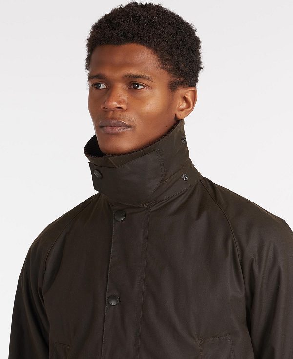 Barbour Classic Bedale® Waxed Jacket Ελιά | BABO87215