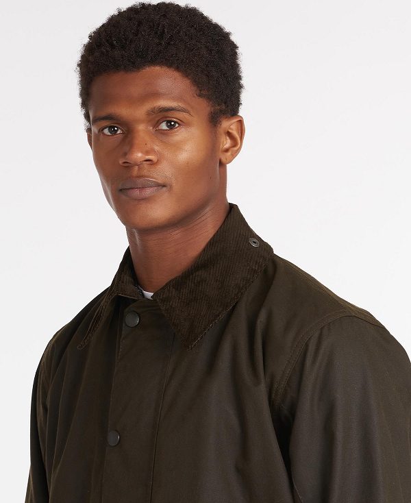 Barbour Classic Northumbria® Waxed Jacket μαυρα | BABO87203