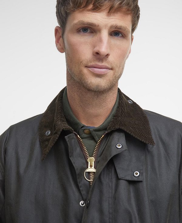 Barbour Classic Northumbria® Waxed Jacket μαυρα | BABO87203