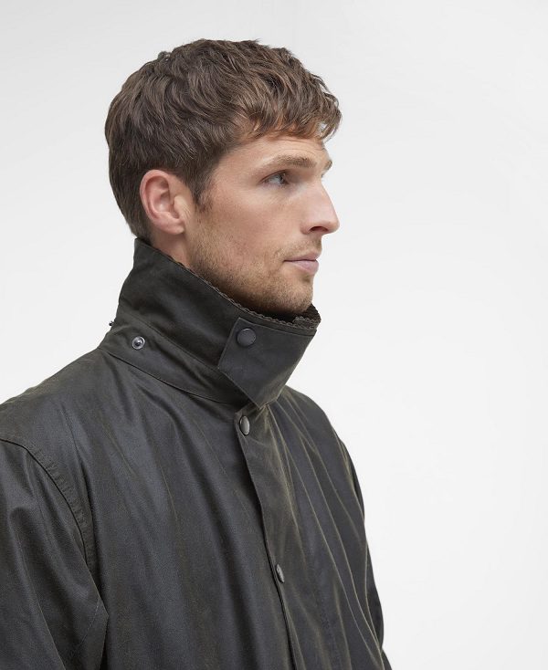 Barbour Classic Northumbria® Waxed Jacket μαυρα | BABO87203