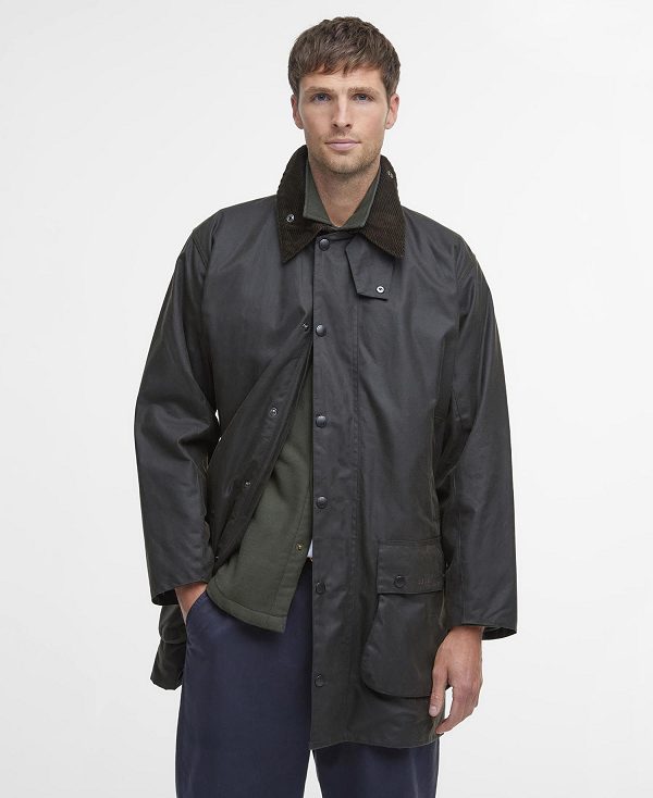 Barbour Classic Northumbria® Waxed Jacket μαυρα | BABO87203