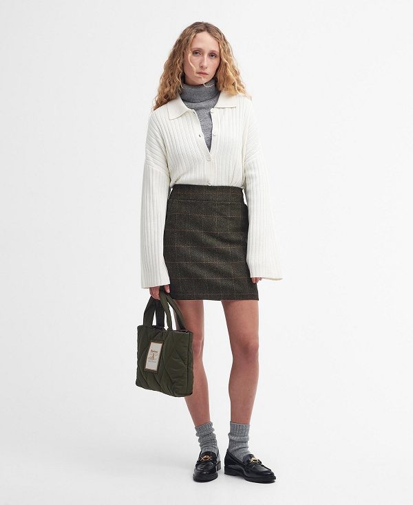 Barbour Claudette Cardigan ασπρα | BABO89782