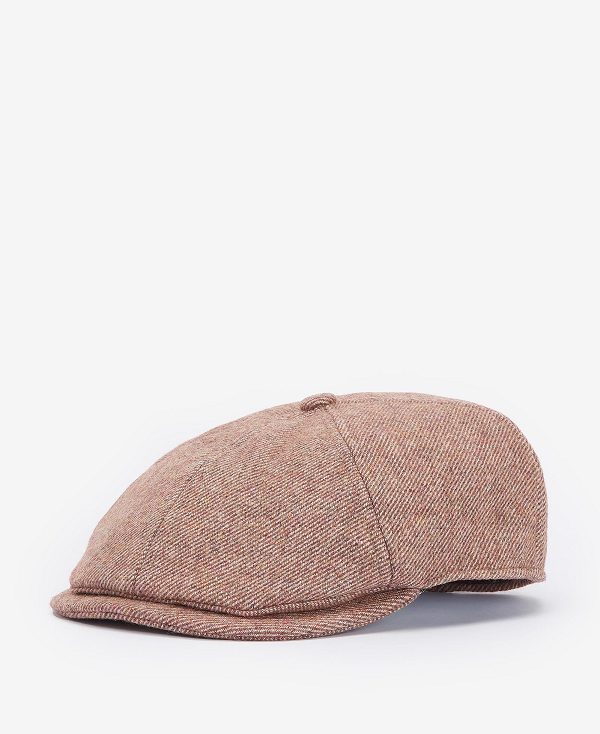 Barbour Claymore Baker Boy Hat μπορντο | BABO89028