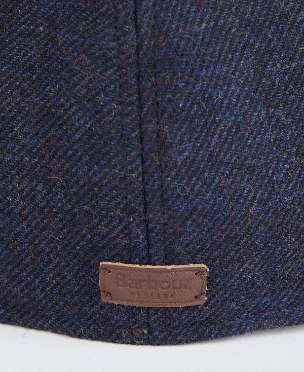 Barbour Claymore Baker Boy Hat σκούρο καφε | BABO89031