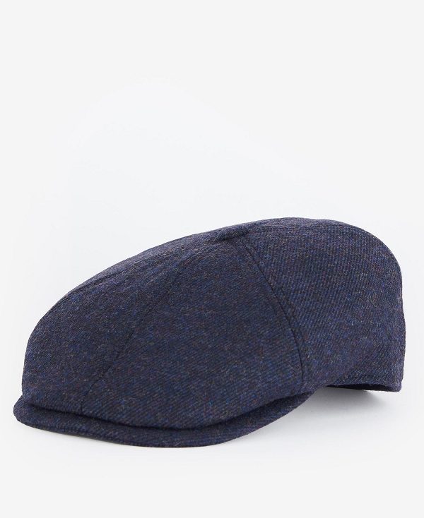 Barbour Claymore Baker Boy Hat σκούρο καφε | BABO89031