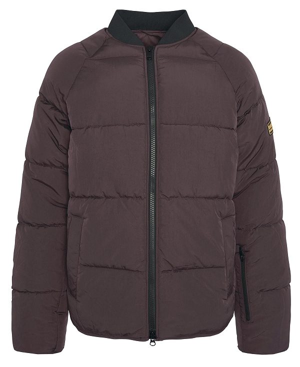 Barbour Cluny Quilted Jacket σοκολάτα | BABO87314