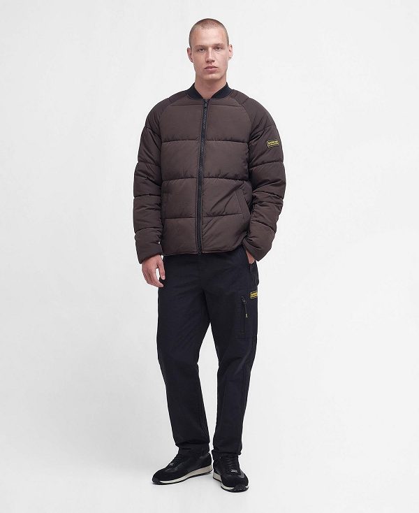 Barbour Cluny Quilted Jacket σοκολάτα | BABO87314