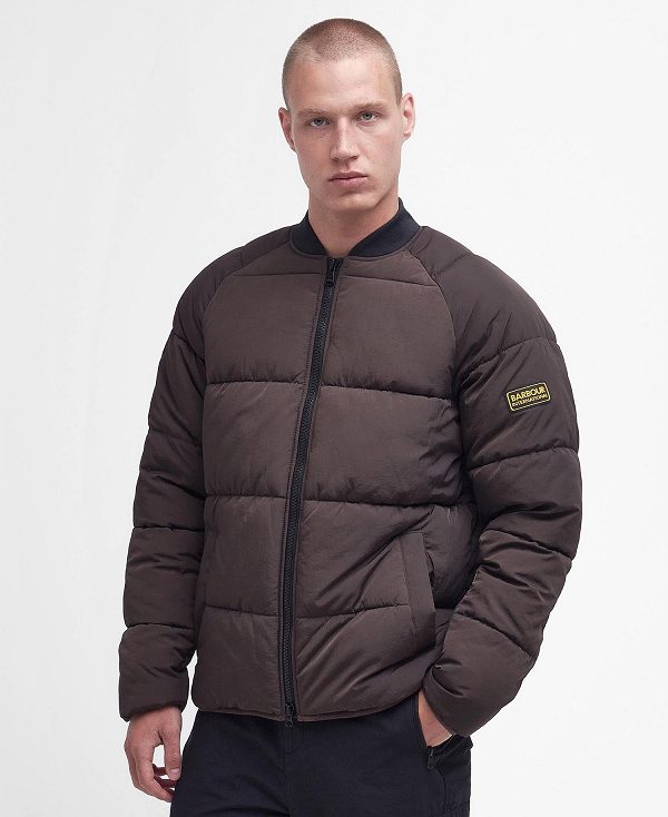 Barbour Cluny Quilted Jacket σοκολάτα | BABO87314