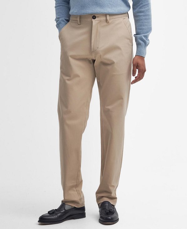 Barbour Comfort Stretch Tailored Trousers καφε | BABO88810