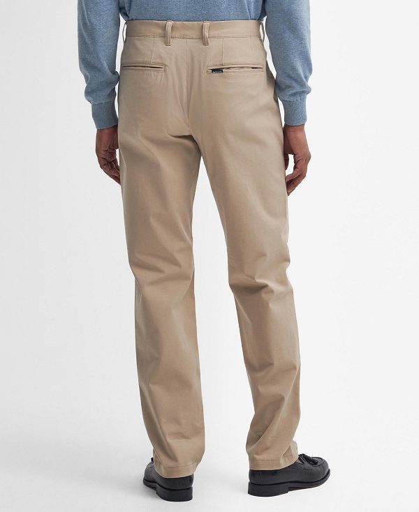 Barbour Comfort Stretch Tailored Trousers καφε | BABO88810