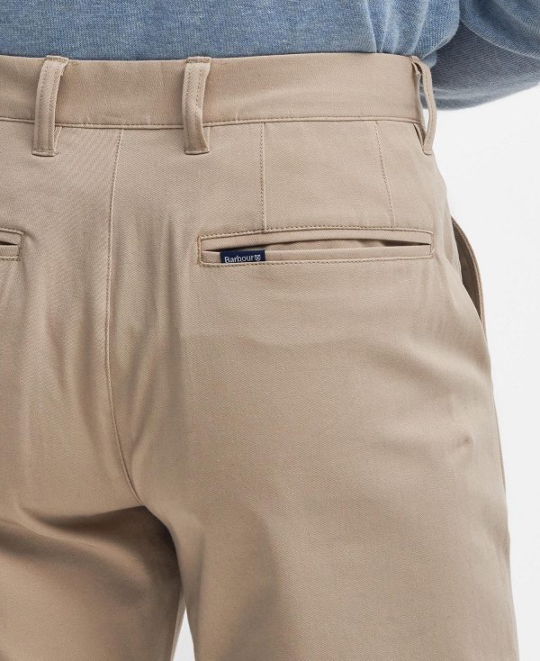Barbour Comfort Stretch Tailored Trousers καφε | BABO88810