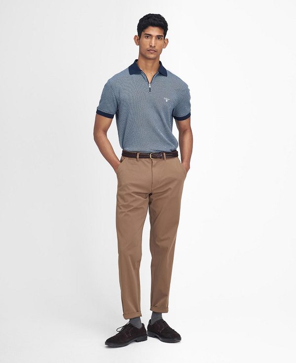 Barbour Comfort Stretch Tailored Trousers Μπεζ | BABO88811
