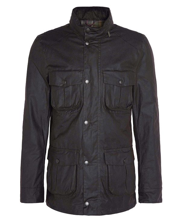 Barbour Corbridge Waxed Jacket μαυρα | BABO87228