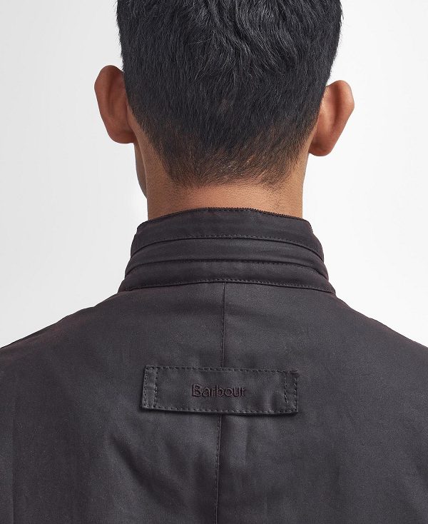 Barbour Corbridge Waxed Jacket μαυρα | BABO87228