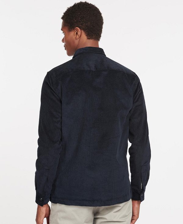 Barbour Cord Overshirt Ελιά | BABO87638