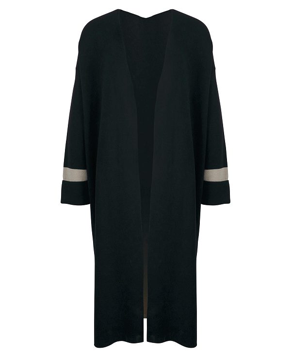 Barbour Coretta Cardigan μαυρα | BABO89736