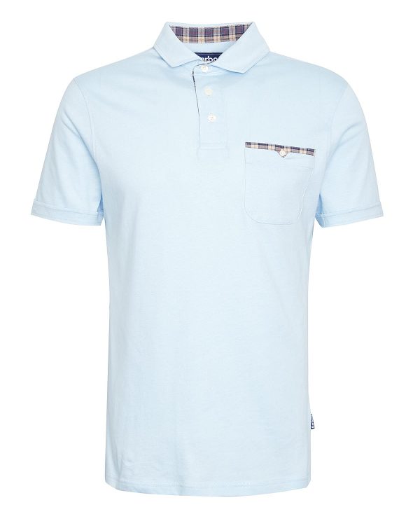 Barbour Corpatch Polo Shirt μπλε | BABO88084