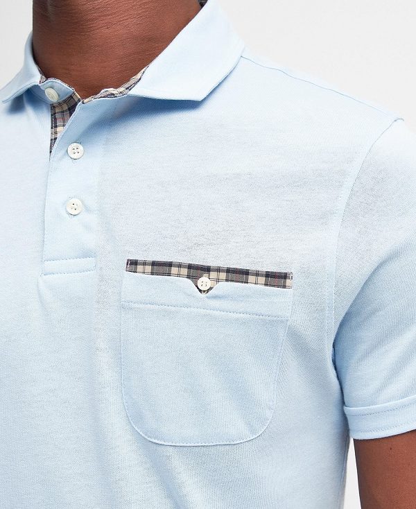 Barbour Corpatch Polo Shirt μπλε | BABO88084