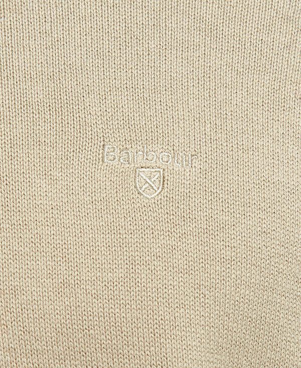 Barbour Cotton Half Zip Jumper γκρι | BABO88503