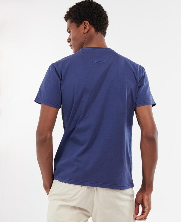 Barbour Cotton T-shirt μουστάρδα | BABO88256