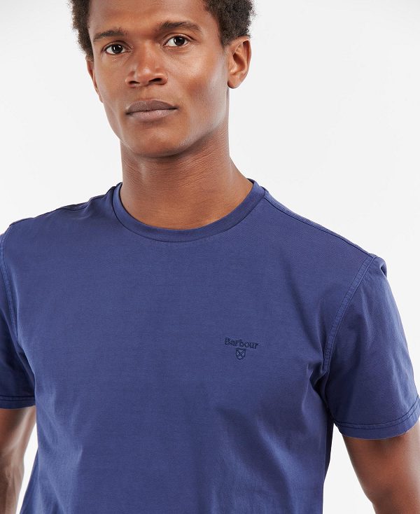 Barbour Cotton T-shirt μουστάρδα | BABO88256