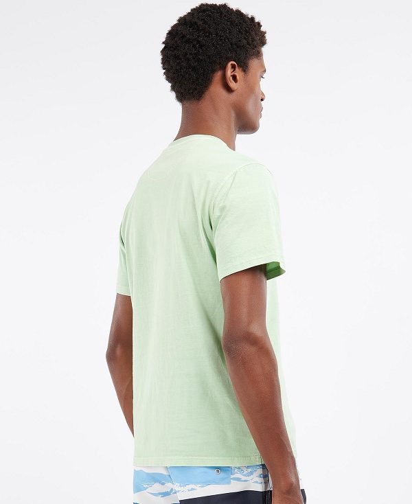 Barbour Cotton T-shirt πρασινο | BABO88264