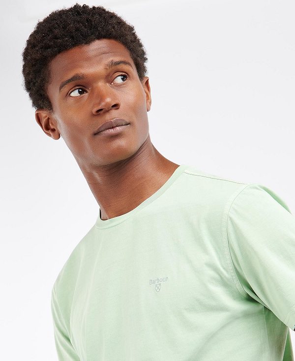 Barbour Cotton T-shirt πρασινο | BABO88264
