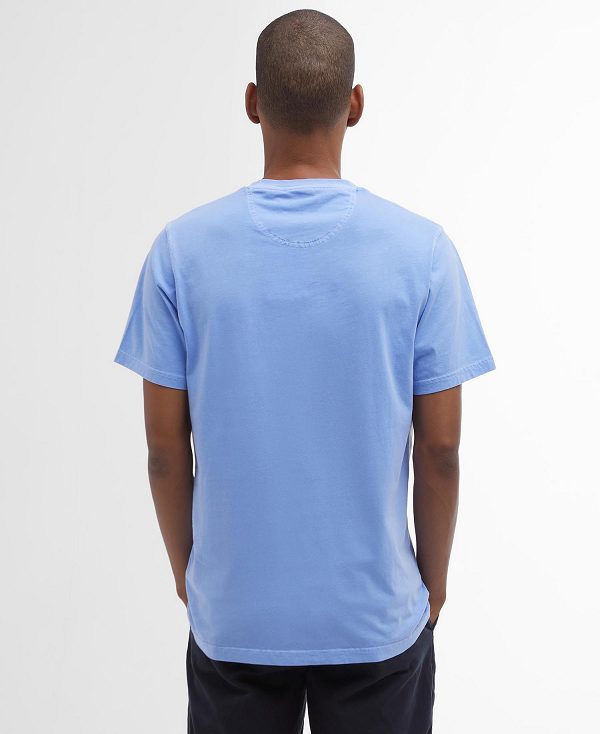 Barbour Cotton T-shirt μωβ | BABO88265