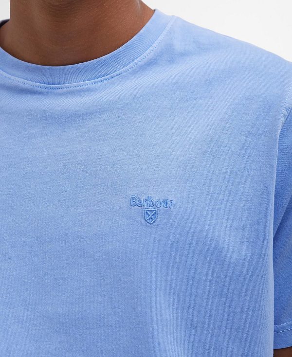 Barbour Cotton T-shirt μωβ | BABO88265