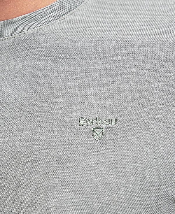 Barbour Cotton T-shirt γκρι | BABO88310