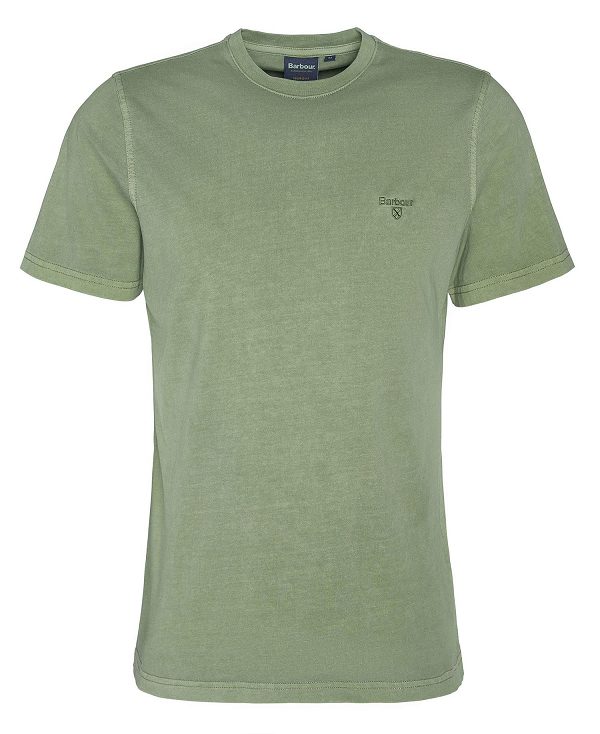 Barbour Cotton T-shirt πρασινο | BABO88348