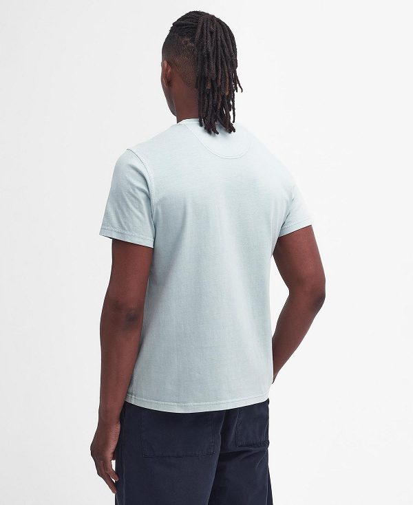 Barbour Cotton T-shirt μπλε | BABO88349