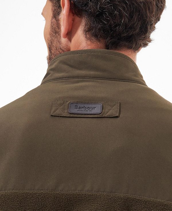 Barbour Country Fleece Gilet πρασινο | BABO87518