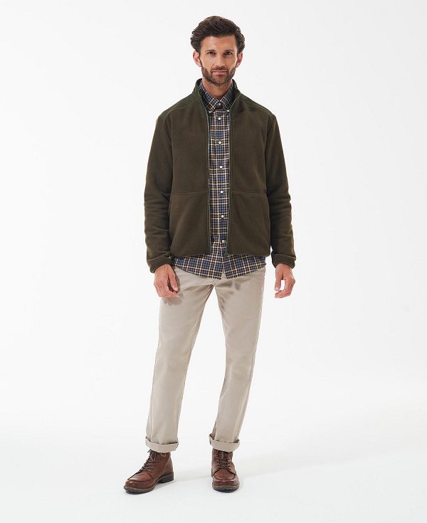 Barbour Country Fleece Jacket πρασινο | BABO88734