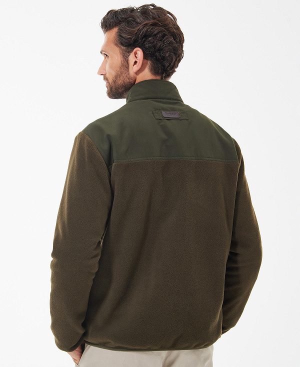 Barbour Country Fleece Jacket πρασινο | BABO88734