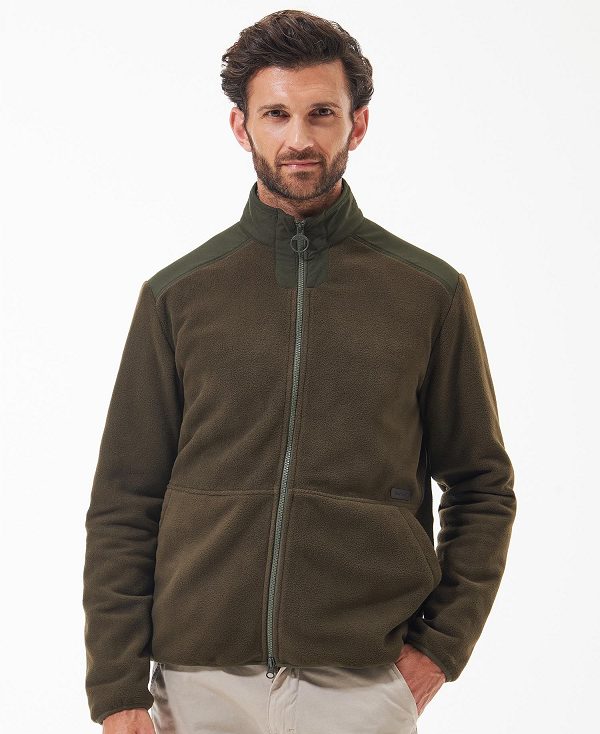 Barbour Country Fleece Jacket πρασινο | BABO88734