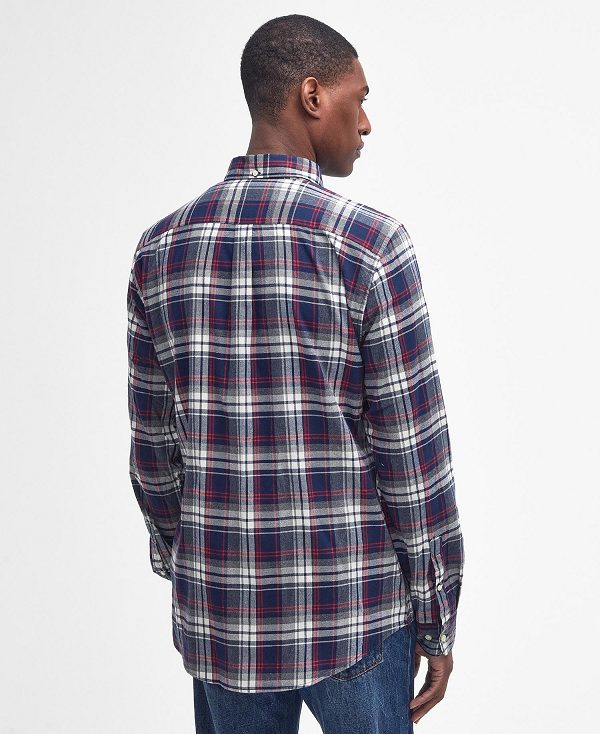 Barbour Crossfell Tailored Fit Shirt πρασινο | BABO87802