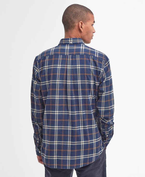 Barbour Crossfell Tailored Fit Shirt πρασινο | BABO87803